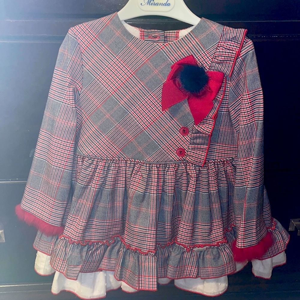 COPY - Beautiful Miloves Toddler Christmas Dress
